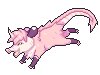 a pink linpossum